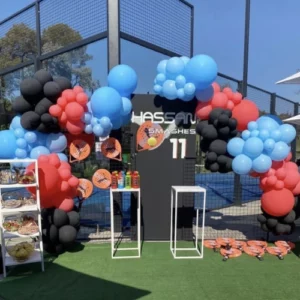 Balloon Garland - Hassan's Padel Party