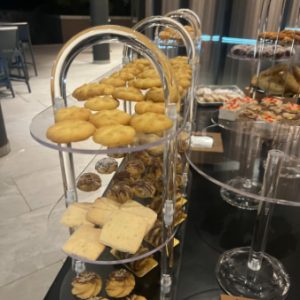 Dessert stands