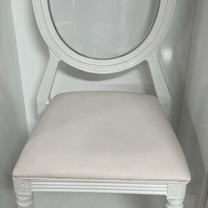 Madison Chair with Clear Back