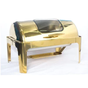 Gold Rectangular Chafing Dishes