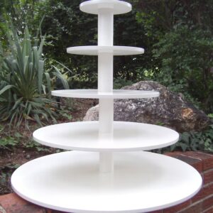 5 Tier Round Dessert Stand