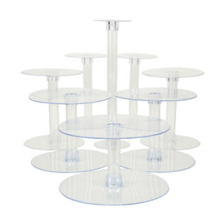 Acrylic Set Of 3 Stands