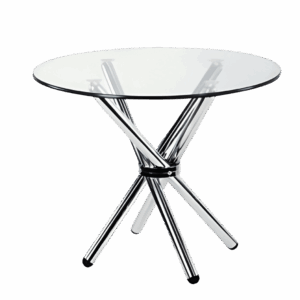 Cafe  Tables Silver Legs