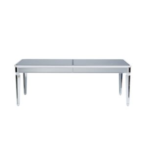 White Mirror Top Table