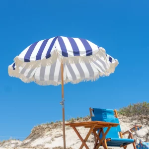 Blue and White Candy Umbrella